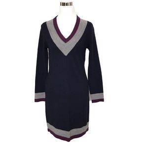 Cynthia Rowley navy sweater dress